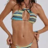 Anahi Knitted Halter Bikini Top-Jaded London Discount