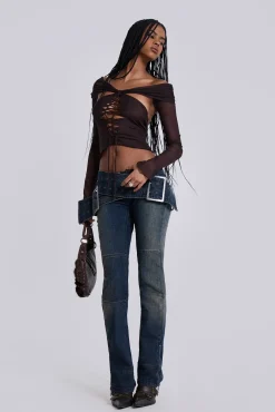 Assassin Dark Denim Jeans-Jaded London Hot