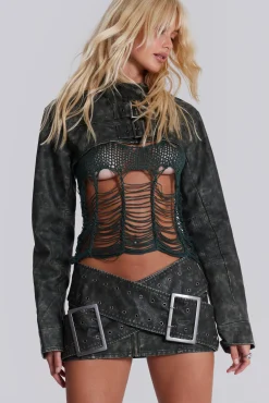 Assassin Ultra Cropped Jacket-Jaded London Best Sale