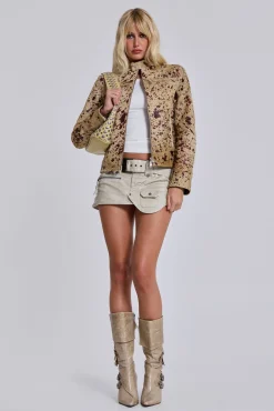 Axel Faux Leather Mini Skirt-Jaded London Shop