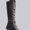 Black Brooke Boxing Boot-Jaded London Cheap