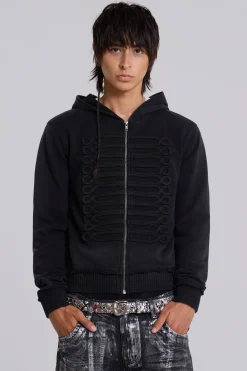 Black Drummer Hoodie-Jaded London Shop