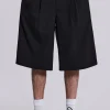 Black Goliath Tailored Shorts-Jaded London Store