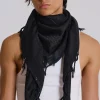 Black Pierce Scarf-Jaded London Cheap