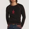 Black Starstruck Tee-Jaded London Store
