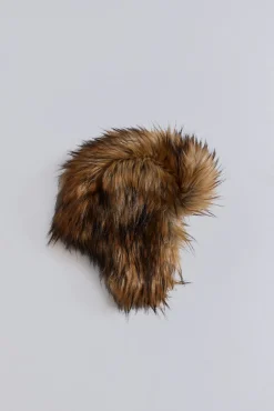 Blonde Fur Trapper Hat-Jaded London Online