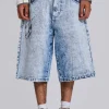 Blue Decal Jorts-Jaded London Hot