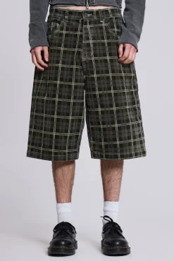 Brooklyn Cord Jumbo Jorts-Jaded London Flash Sale