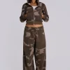 Camo Baggy Monster Joggers-Jaded London Clearance