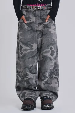 Camo Fade Colossus Jeans-Jaded London Sale