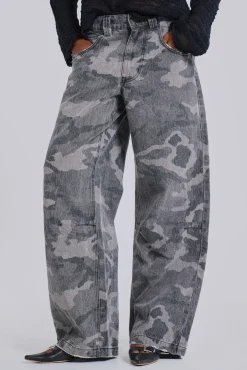 Camo Fade Colossus Jeans-Jaded London Clearance