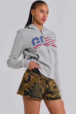 Camo Mini Jogger Shorts-Jaded London Best