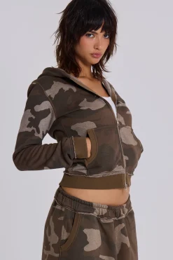 Camo Mini Monster Hoodie-Jaded London Best Sale