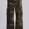 Camo Trooper Cargo Pants-Jaded London Shop