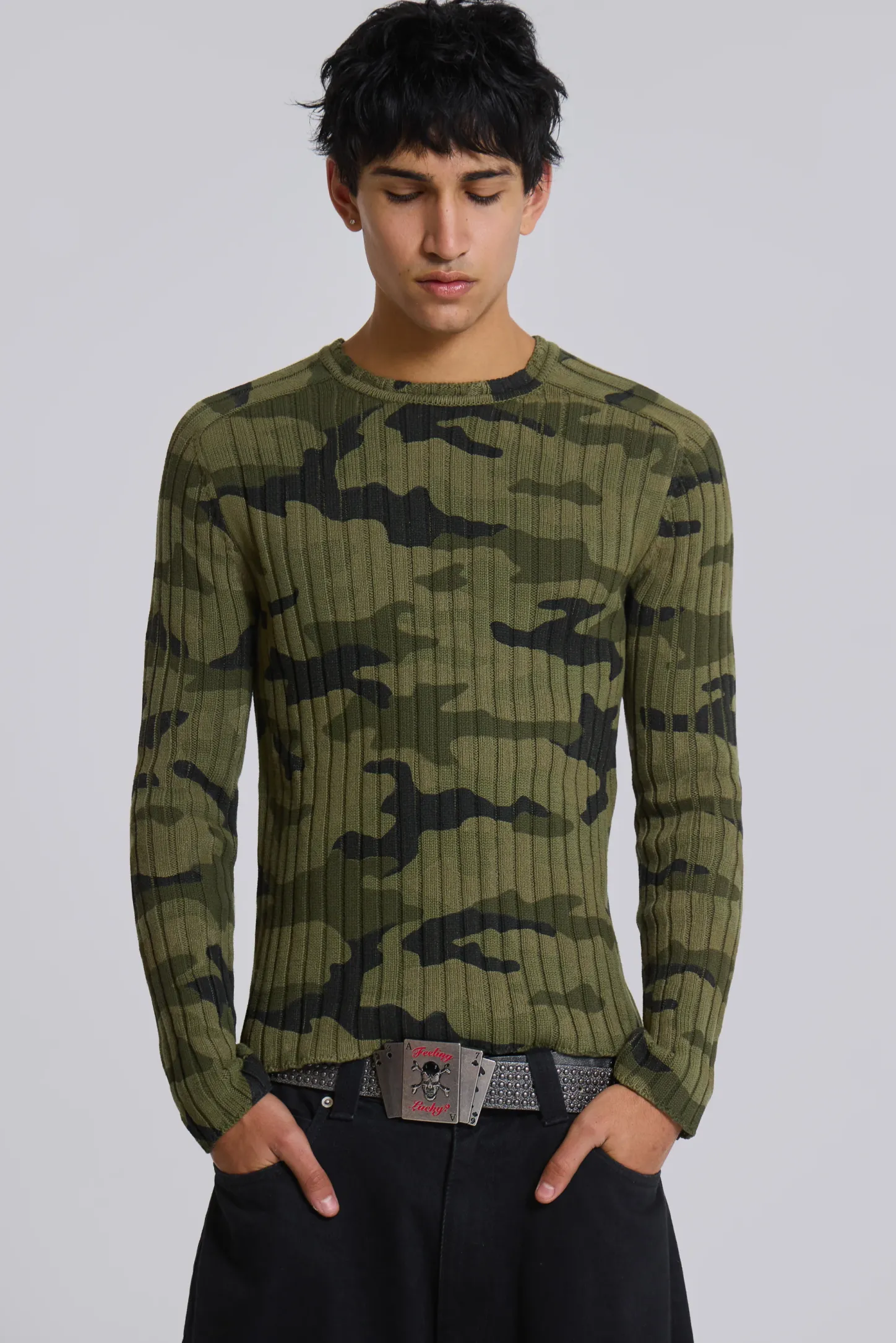 Camo Vault Knit-Jaded London Best Sale
