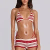 Cata Micro Triangle Ruffle Knit Bikini Top-Jaded London Fashion