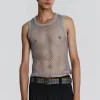 Chain Grey Vest-Jaded London Sale
