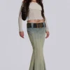Chelsea Denim Maxi Skirt-Jaded London Online