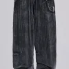 Crease Velour Baggy Monster Joggers-Jaded London Discount