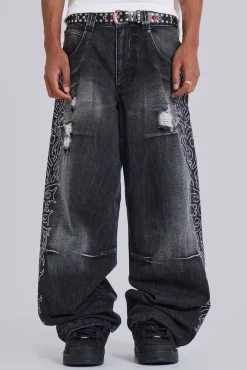 Crystalline Colossus Jeans-Jaded London Discount