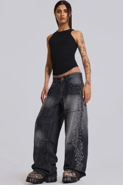 Crystalline Colossus Jeans-Jaded London Shop