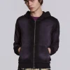 Deep Purple Fade Mini Monster Hoodie-Jaded London Shop
