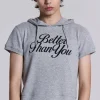 Ego Hooded Tee-Jaded London Sale