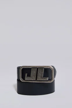 Emblem Leather Belt-Jaded London Online