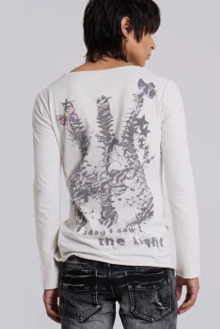 Enlightened Long Sleeve T-Shirt-Jaded London Fashion