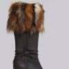 Fauna Faux Fur Healed Boot-Jaded London Cheap
