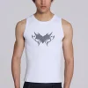 Flaming Heart Vest-Jaded London Fashion