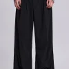 Goliath Black Suit Pants-Jaded London Outlet