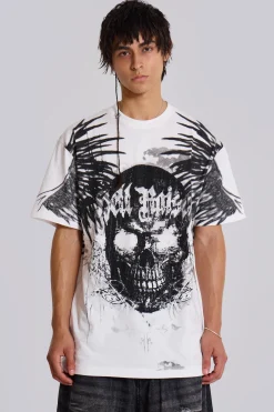 Grave Diamonte Baggy Tee-Jaded London Store