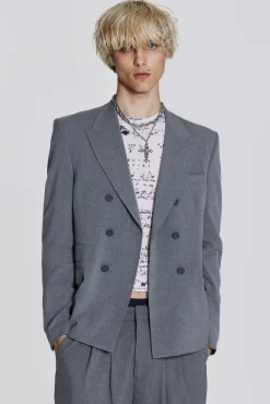Grey Goliath Blazer-Jaded London Fashion