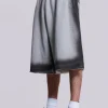 Grey Spray Monster Shorts-Jaded London Best