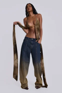 Gypsum Dipdye Jeans-Jaded London Sale