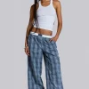 Jamie Check Boxer Trousers-Jaded London Hot