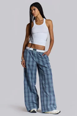 Jamie Check Boxer Trousers-Jaded London Hot