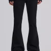 Jet Black Studded Drift Jeans-Jaded London Online