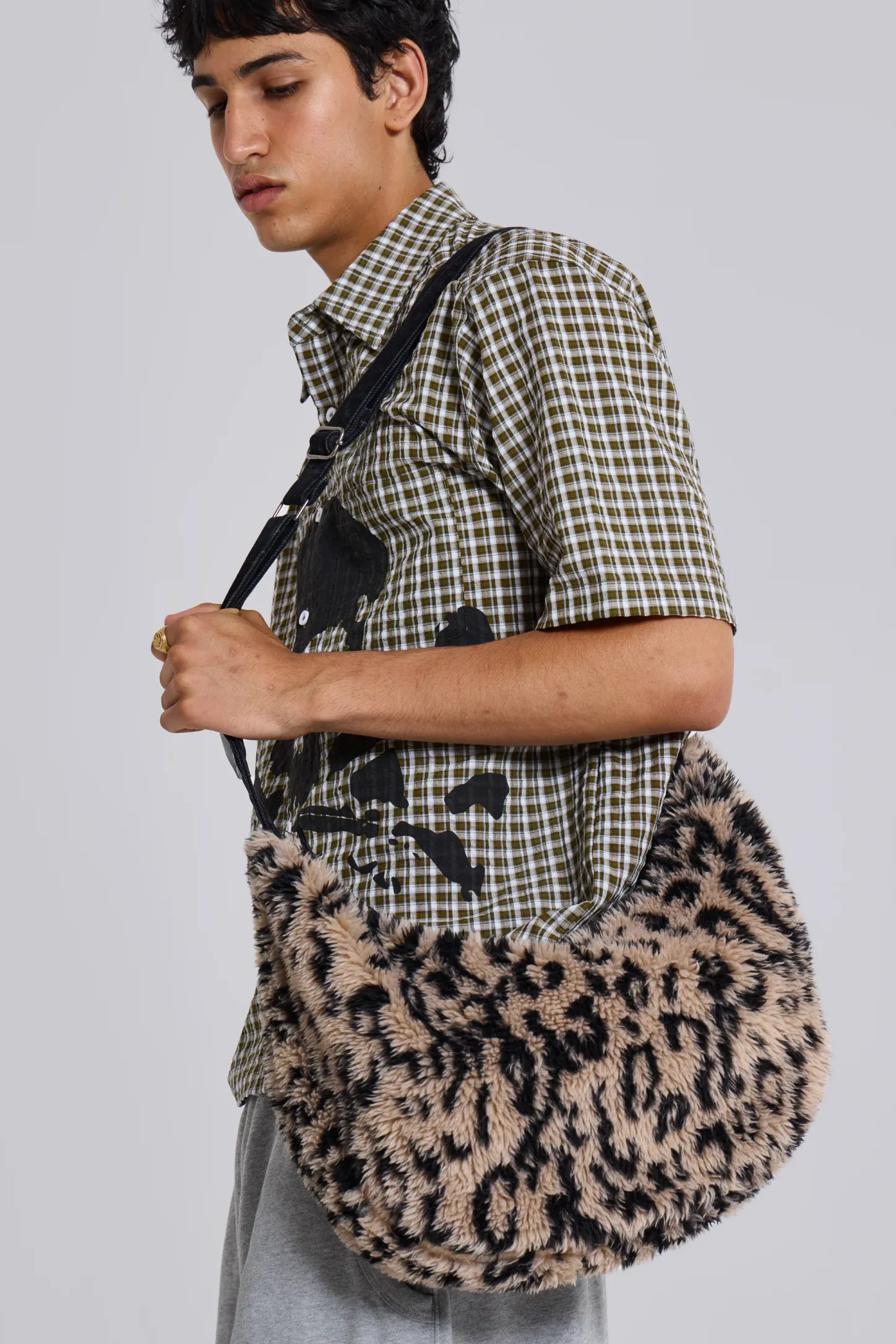 Leopard Sling Bag-Jaded London Fashion