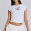 Lucia Diamante Baby Tee-Jaded London Outlet