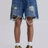 Mid Blue Revenge Jorts-Jaded London Best