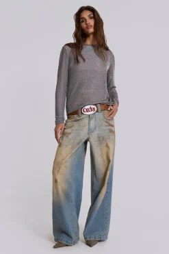 Mud Wash Colossus Jeans-Jaded London Best