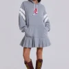 4 or Nothing Sweater Dress in Grey Marl-Jaded London Fashion