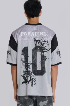 Paradise Silver Football Jersey-Jaded London Cheap