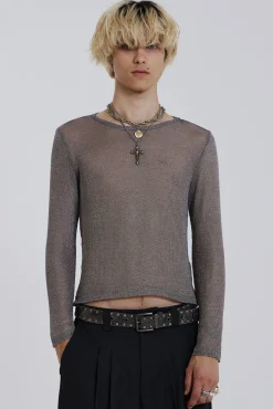 Platinum Mesh Knit-Jaded London Outlet
