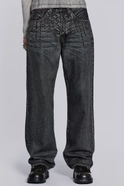 Puncture Jeans-Jaded London Sale