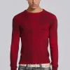 Red Scrape Knit-Jaded London Store
