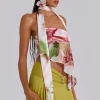 Regina Corset Top In Lily-Jaded London Shop