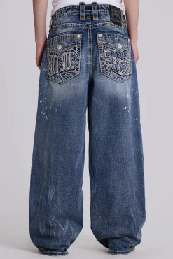 Rock Revival Axel Colossus Jeans-Jaded London Shop